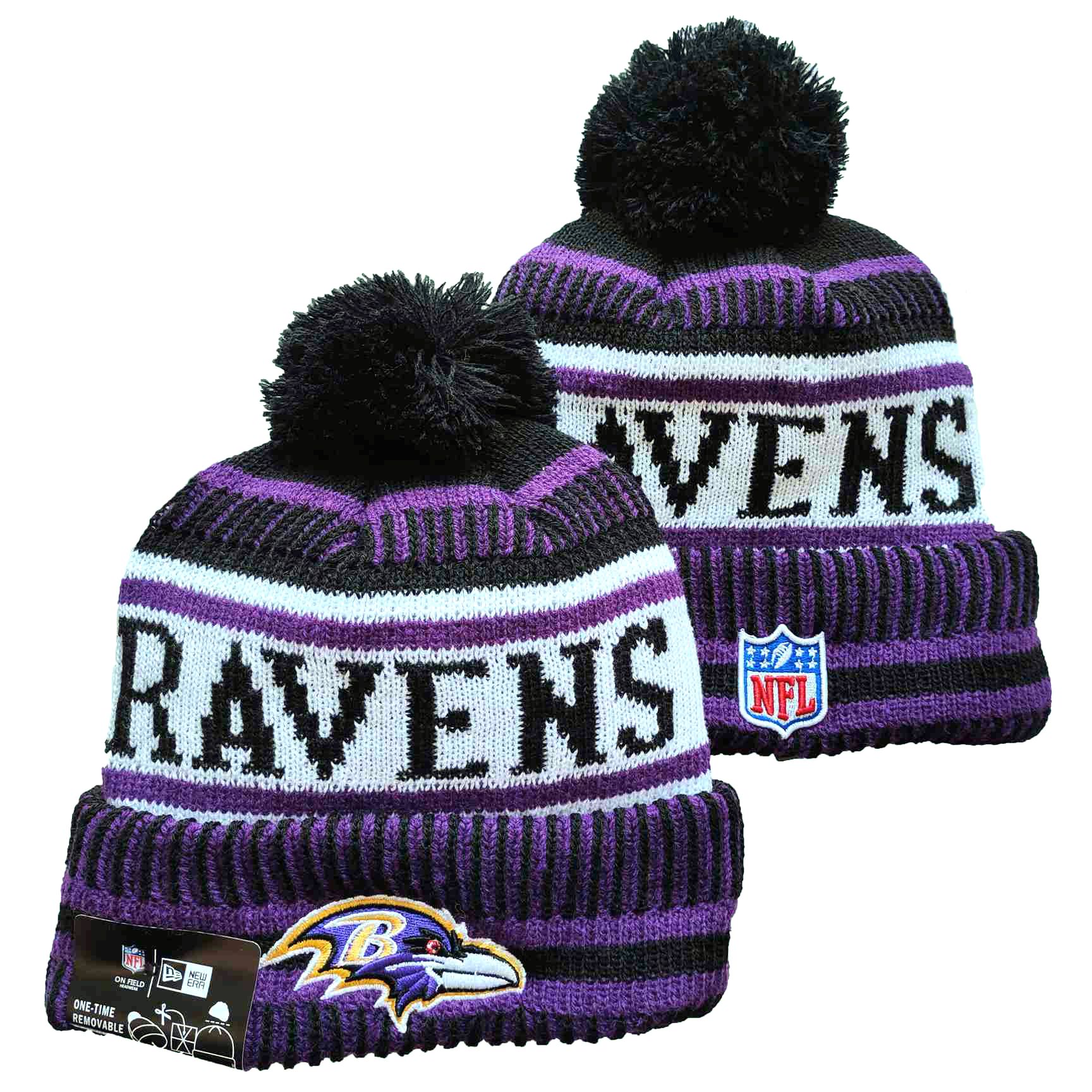Baltimore Ravens 2025 Knit Hats 002
